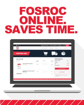 Fosroc Online. Saves Time.